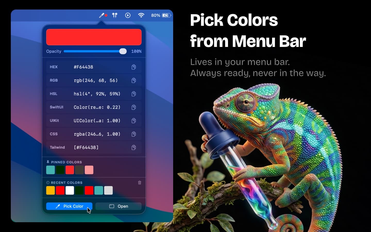 Hameleon Color Picker