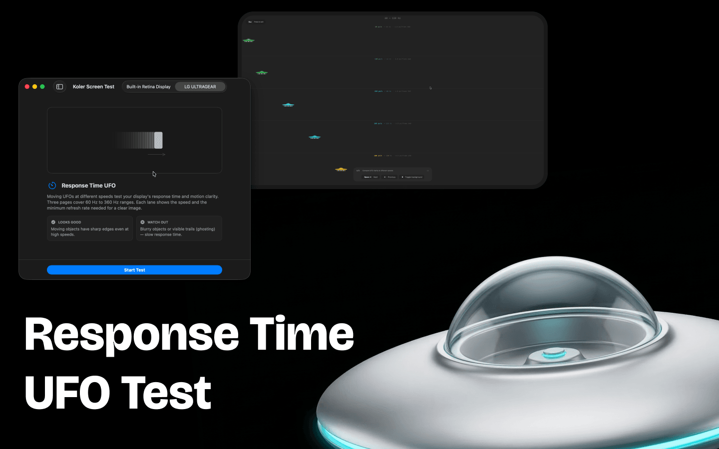 Response Time UFO Test