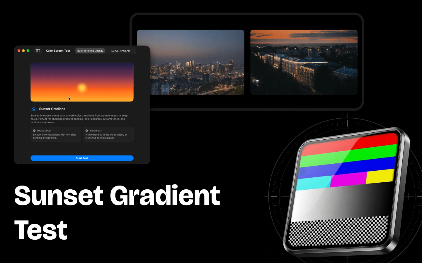 Sunset Gradient Test