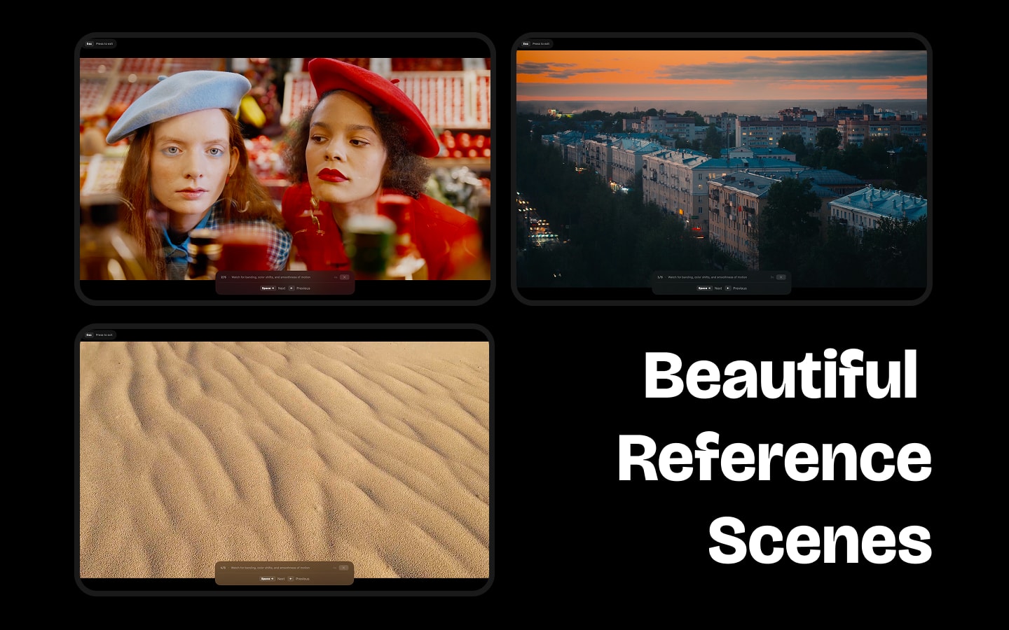 Photo Assessment — Real-world Reference Images for Color Accuracy Check